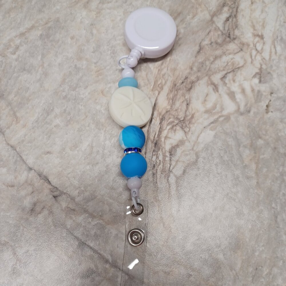 Beach Themed Badge Reel